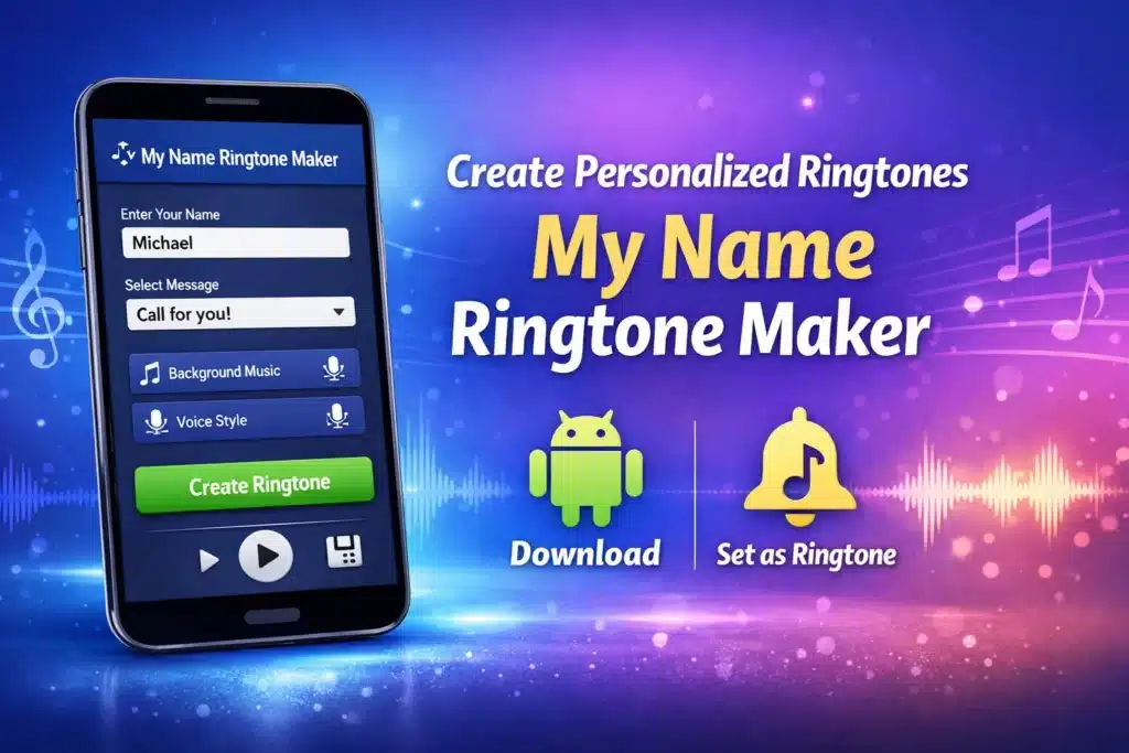 Download My Name Ringtone Maker App – Create Personalized Ringtones
