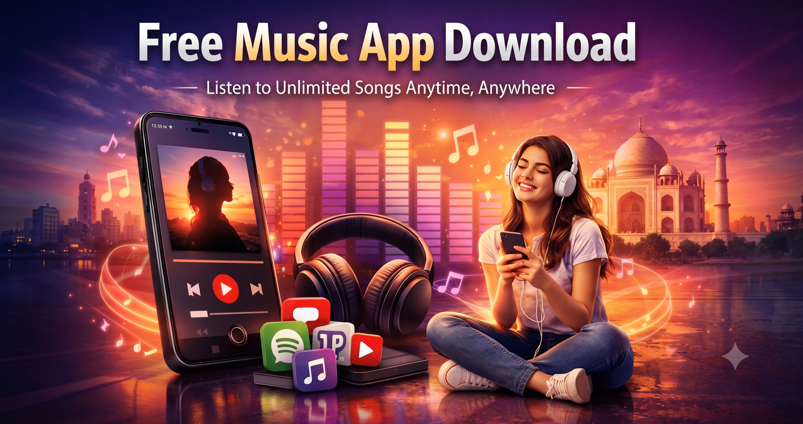 Free Music App Download - Listen to Unlimited Songs Anytime Anywhere